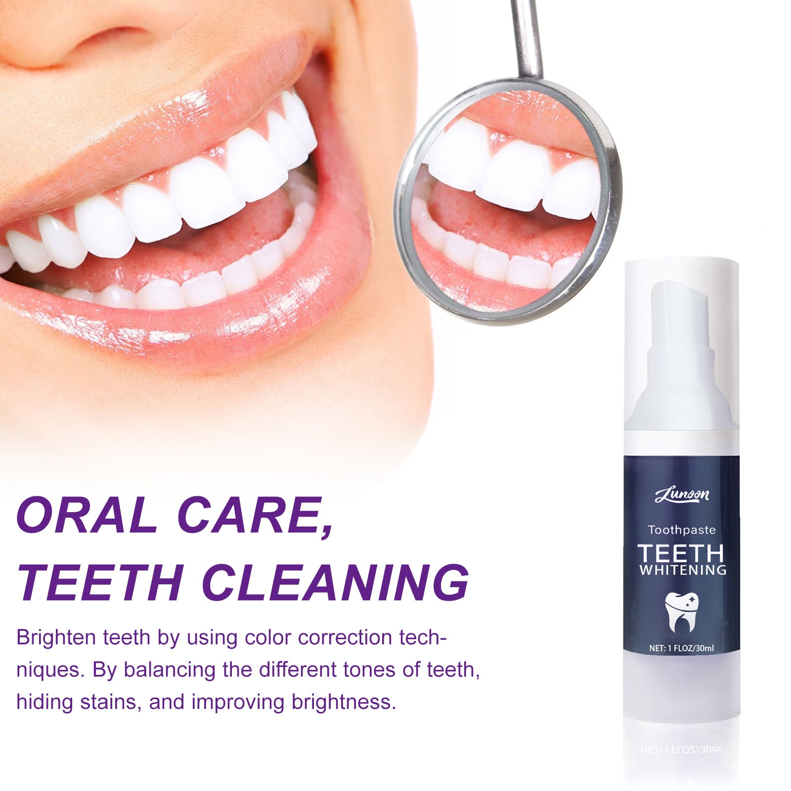 V34 Whitening Toothpaste - HaiyiBeauty