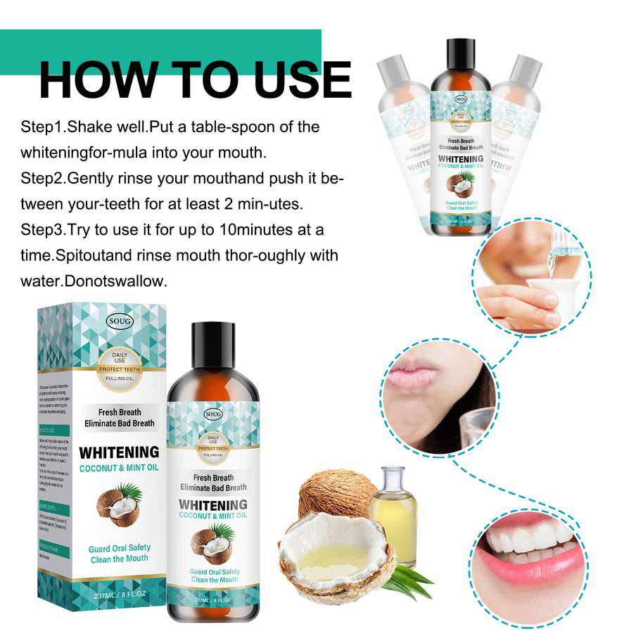 SOUG Coconut Mint Mouthwash - HaiyiBeauty