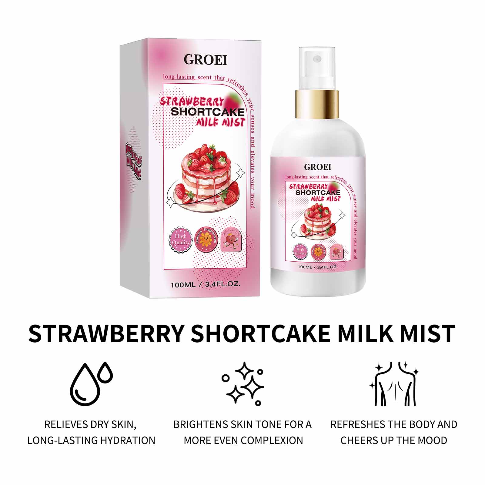 GROEI Body Moisturizing Spray - HaiyiBeauty