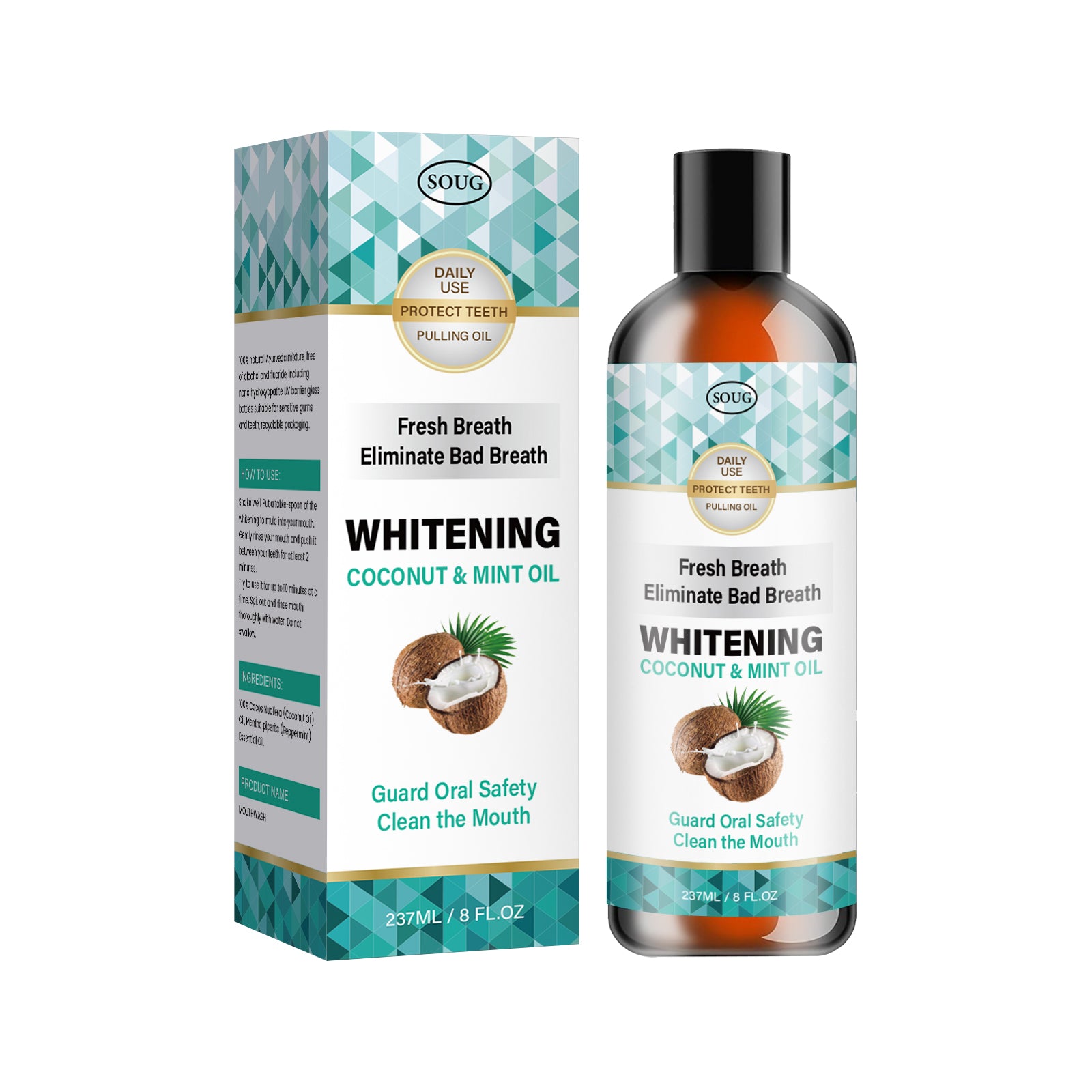 SOUG Coconut Mint Mouthwash