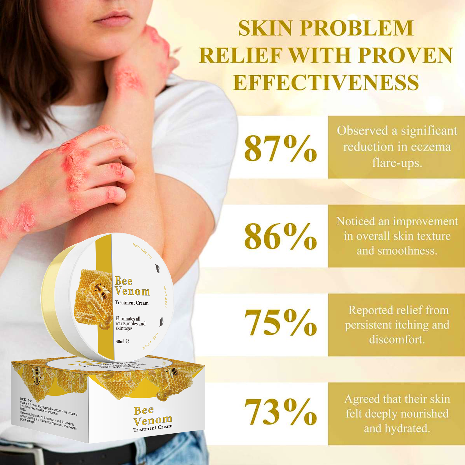Bee Venom Skin Cream - HaiyiBeauty