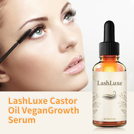 LashLuxe Castor Oil Vegan Growth Serum - HaiyiBeauty