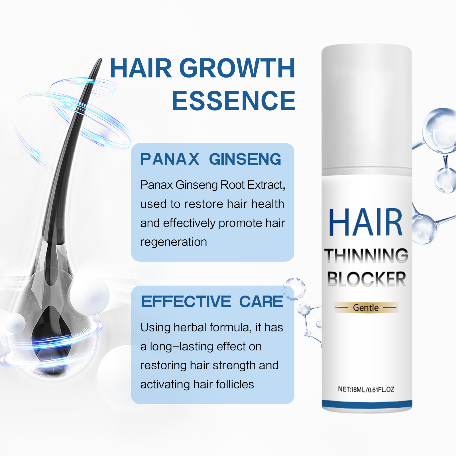 Hair Thinning Blocker - HaiyiBeauty