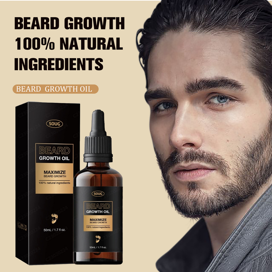 SOUG Beard Growth Oil - HaiyiBeauty