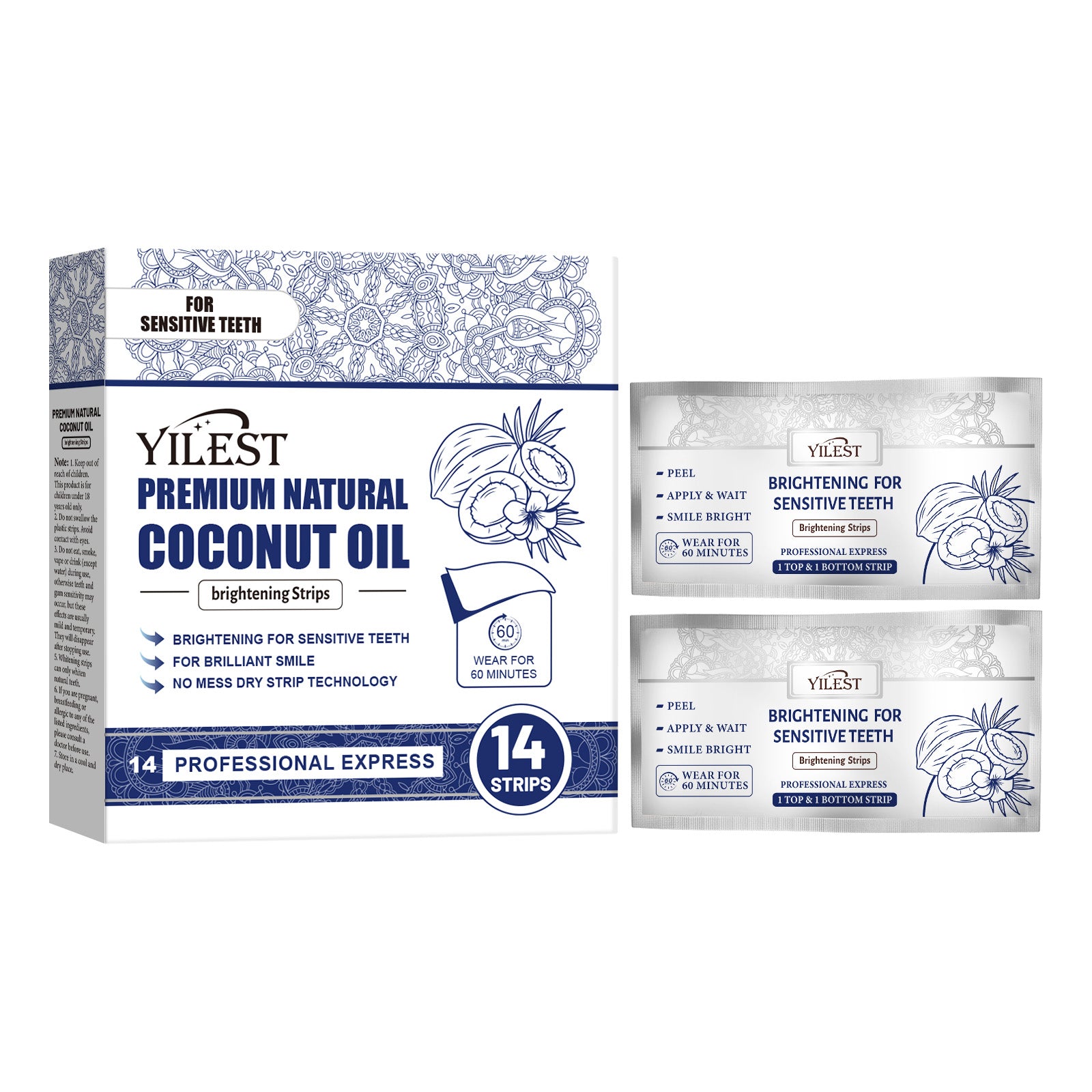 YILSET Coconut Oil Toothpaste - HaiyiBeauty