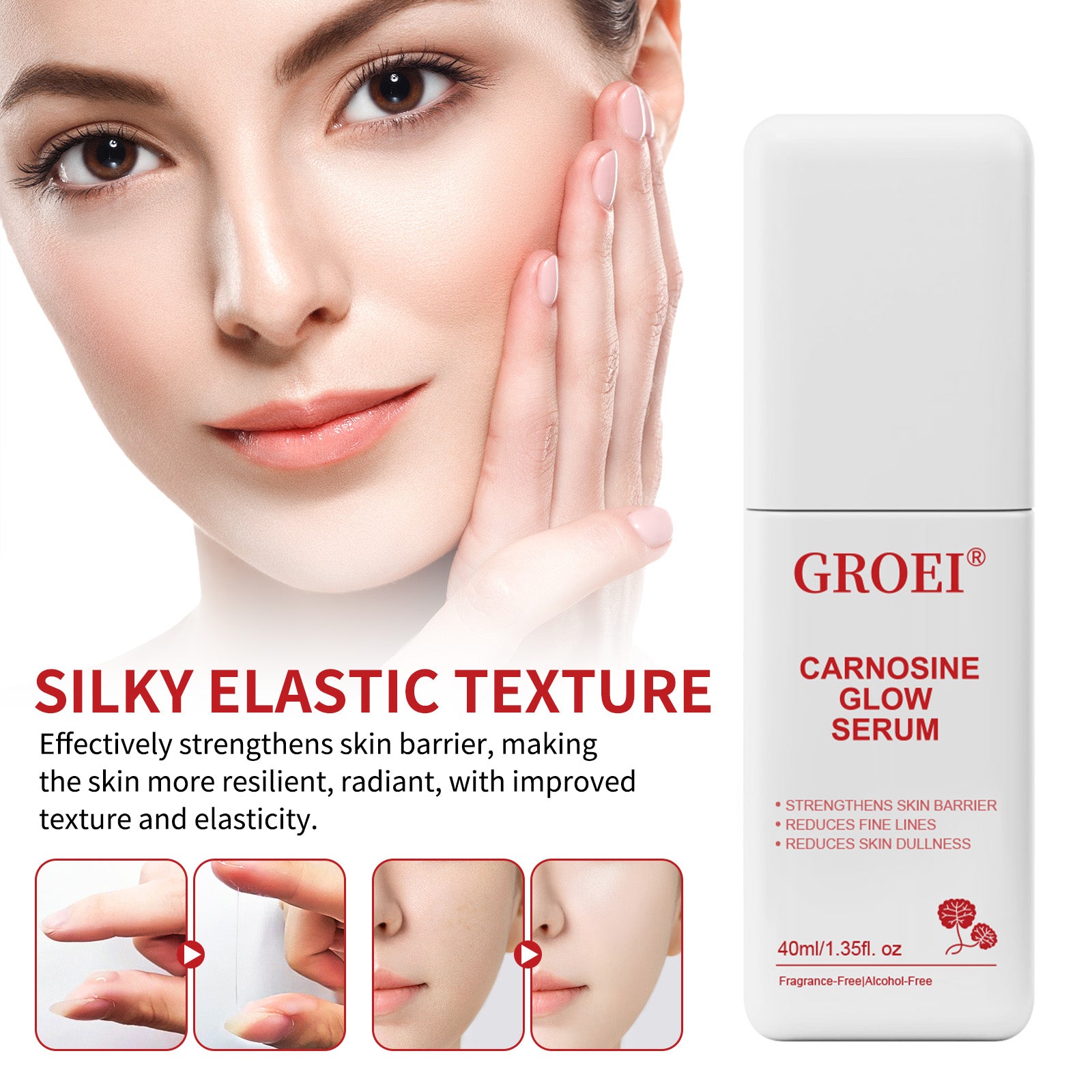 GROEI Carnosine Multi-Depth Hydration Serum