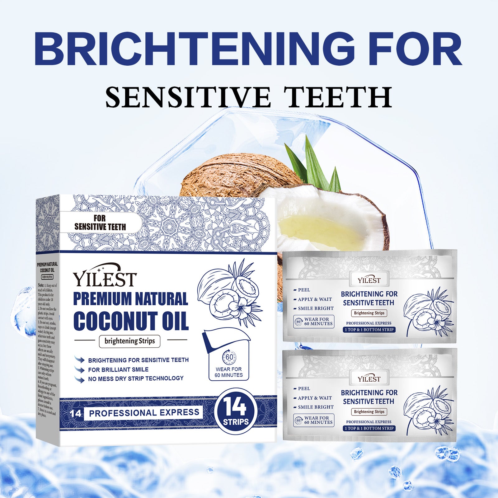 YILSET Coconut Oil Toothpaste - HaiyiBeauty