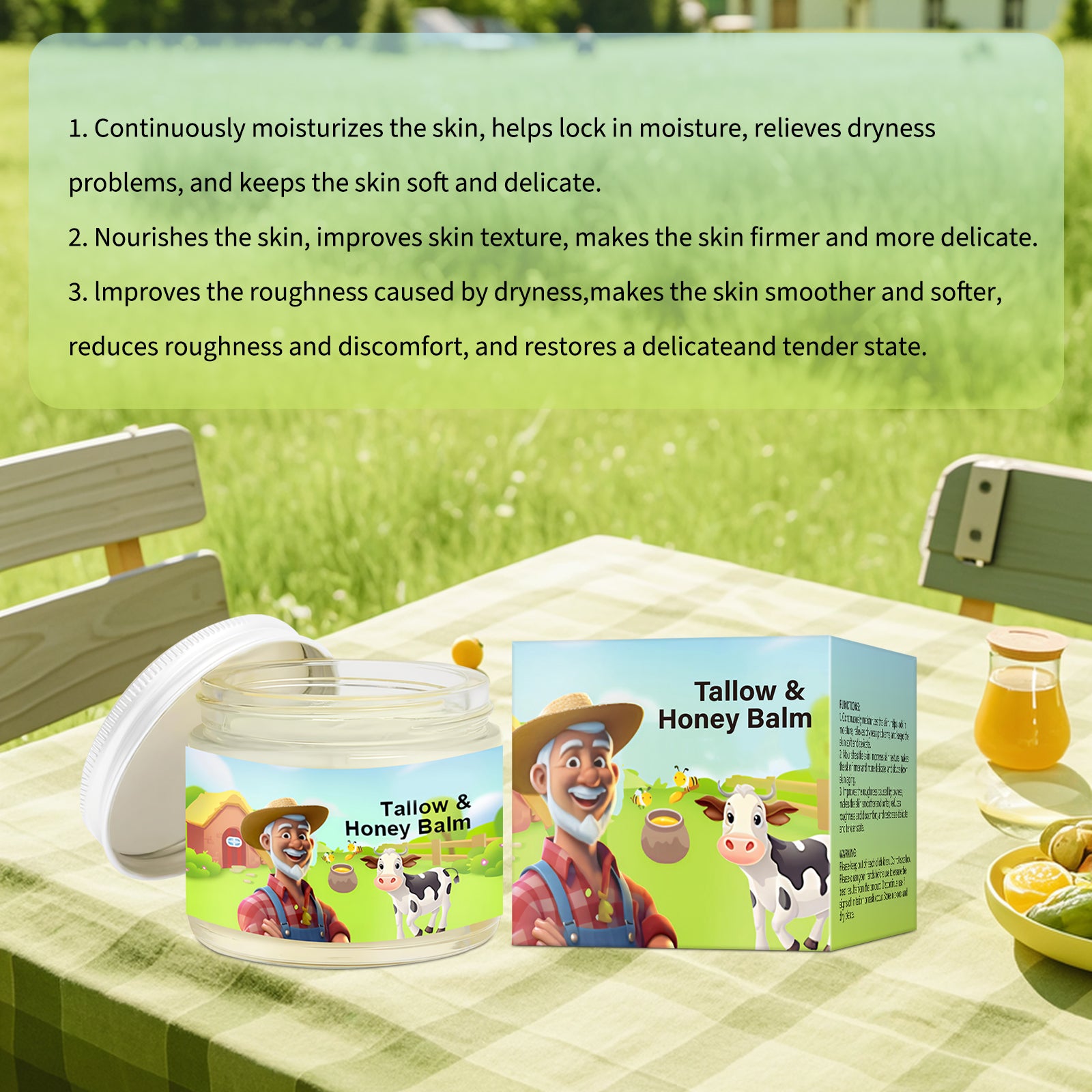Tallow Honey Balm - HaiyiBeauty