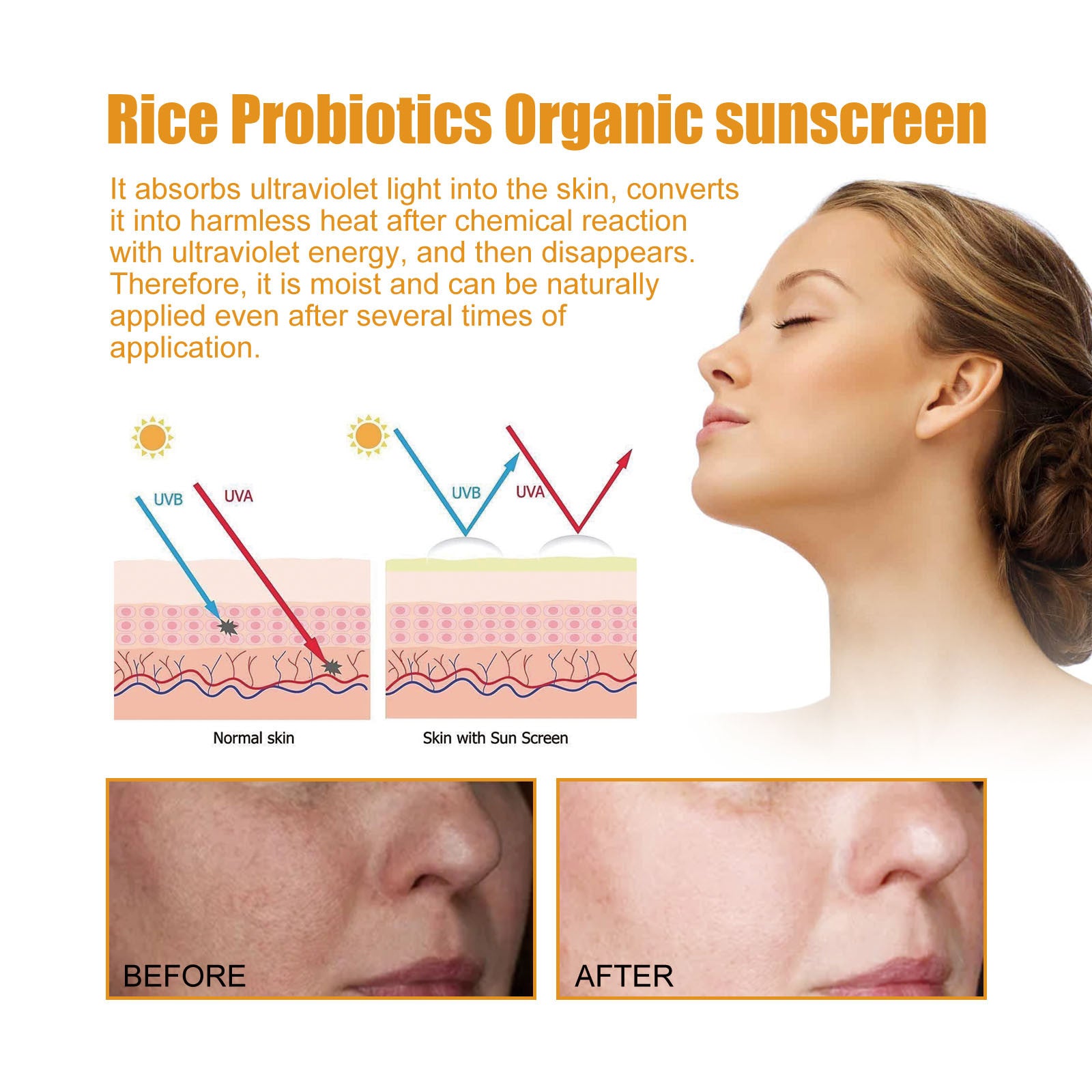 SOUG Rice Probiotics Sunscreen - HaiyiBeauty