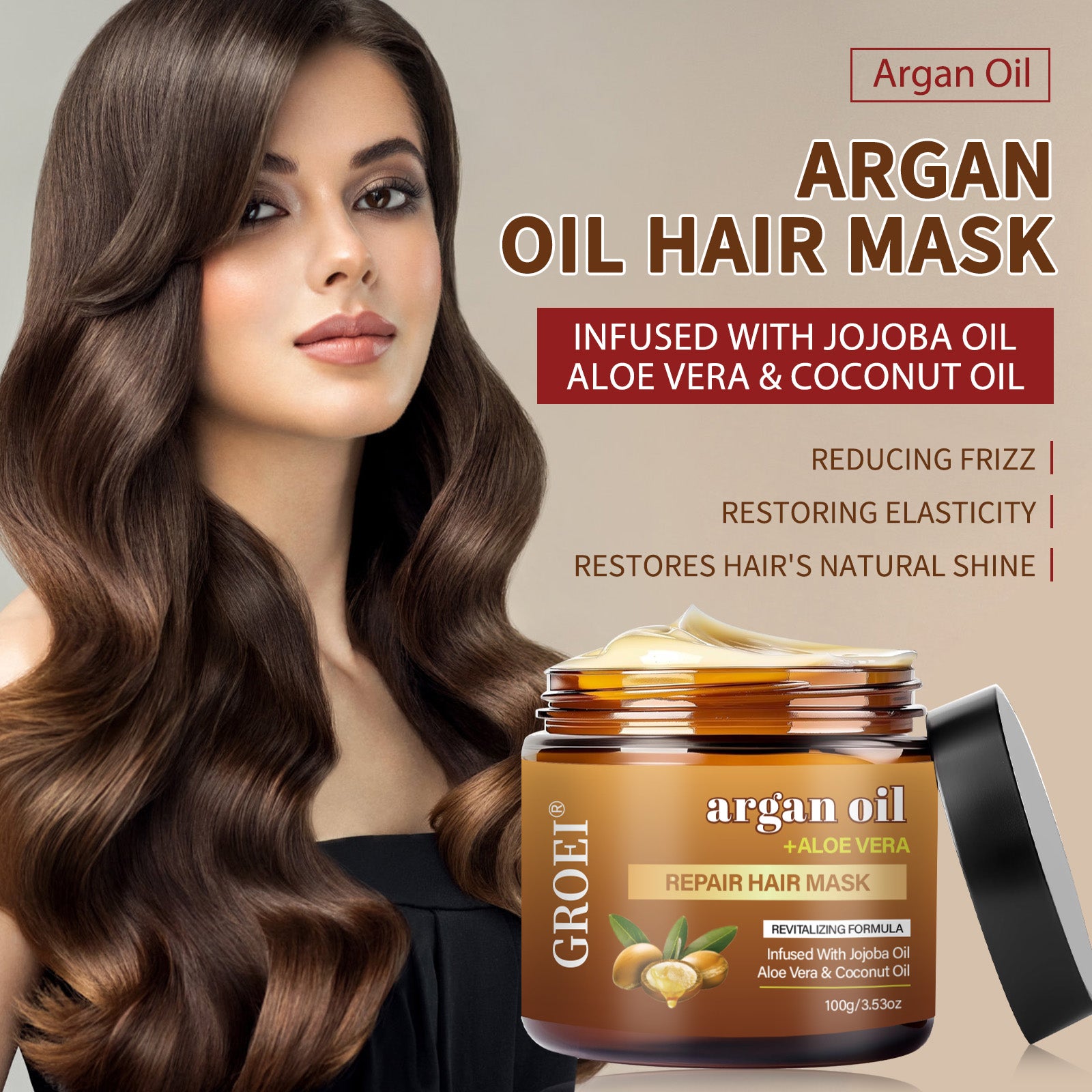 GROEI Hair Mask Conditioner - HaiyiBeauty