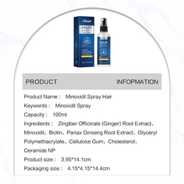 LUNOON Minoxidil Hair Growth Spray - HaiyiBeauty