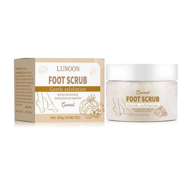 LUNOON Foot Scrub-Coconut Fragrance - HaiyiBeauty