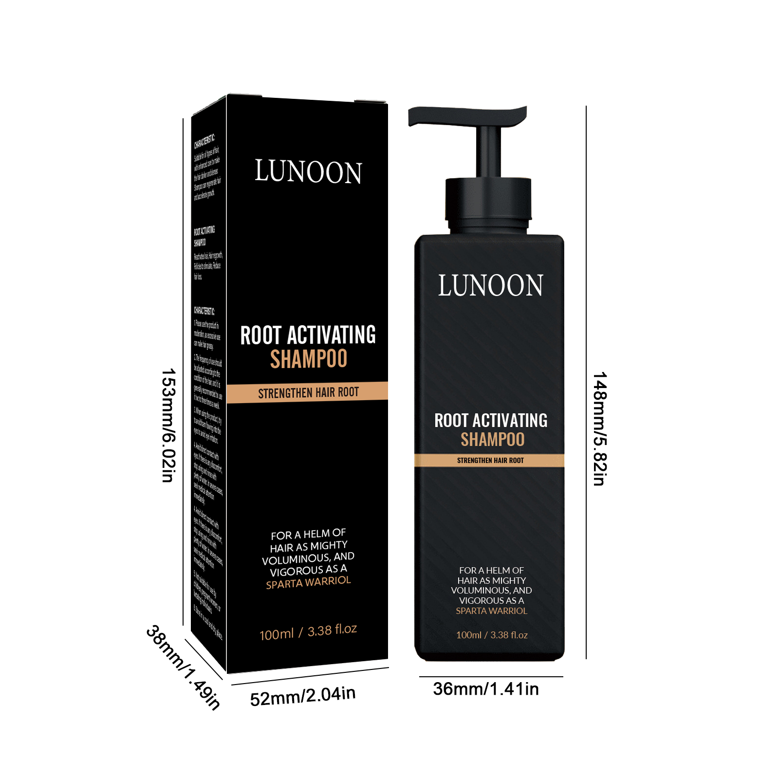 LUNOON Volume Shampoo - HaiyiBeauty