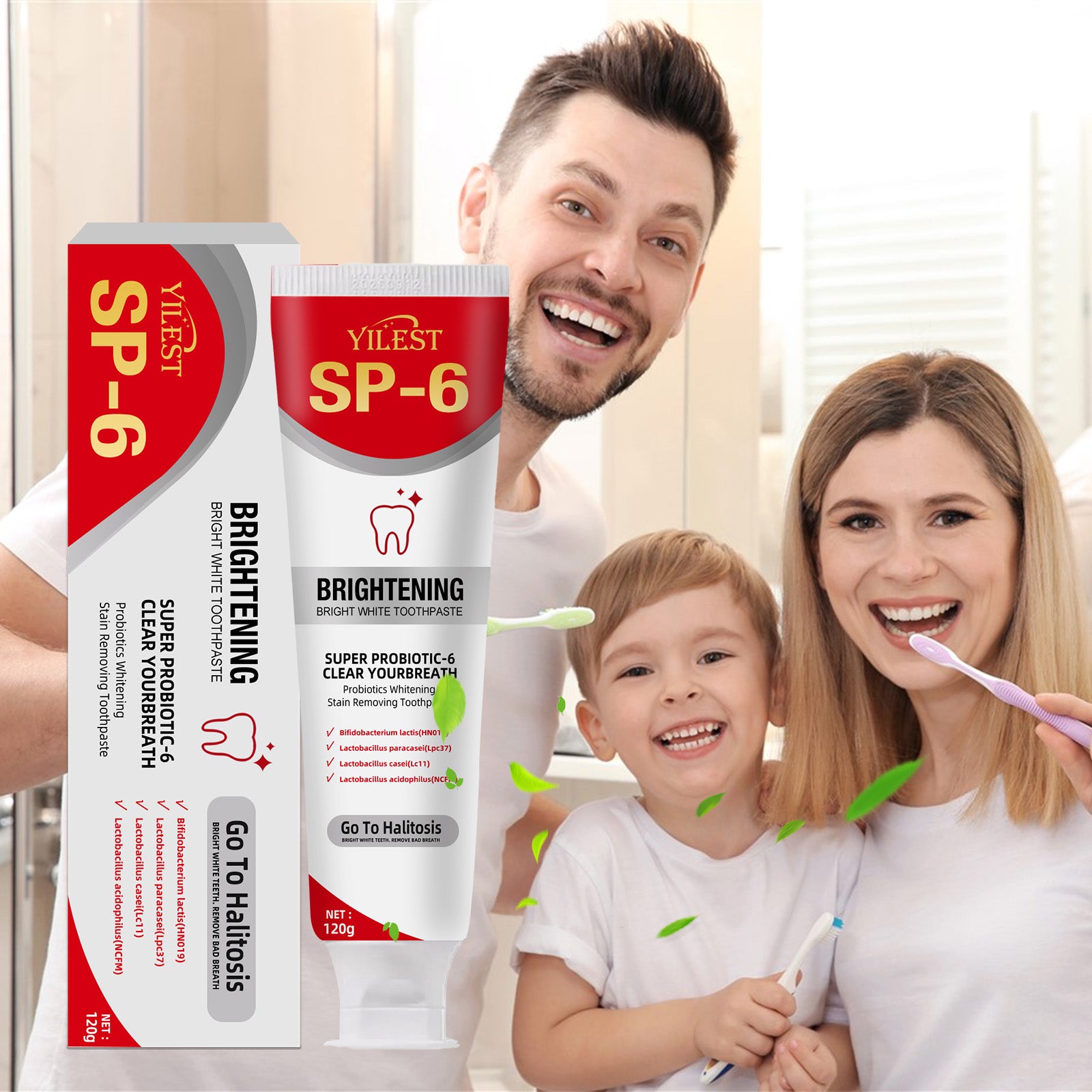 YILEST-SP6 Toothpaste - HaiyiBeauty