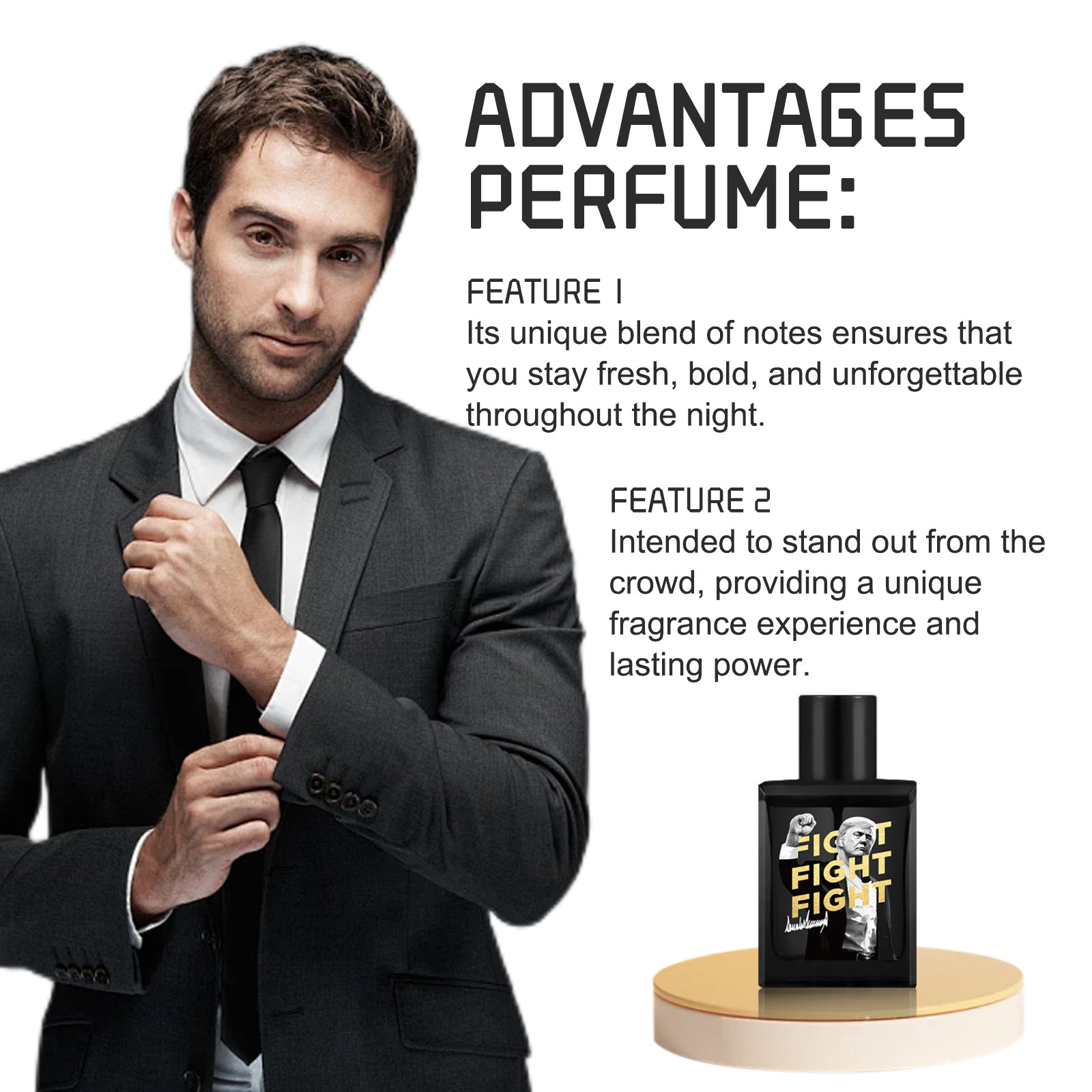 Fight Trump Men's Fragrance - HaiyiBeauty