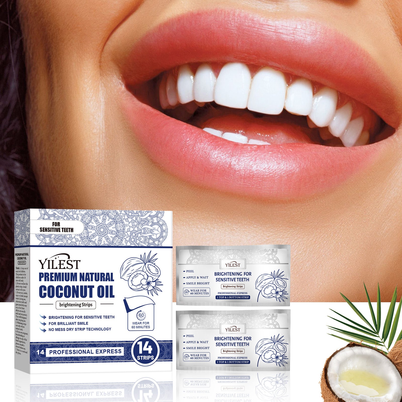 YILSET Coconut Oil Toothpaste - HaiyiBeauty
