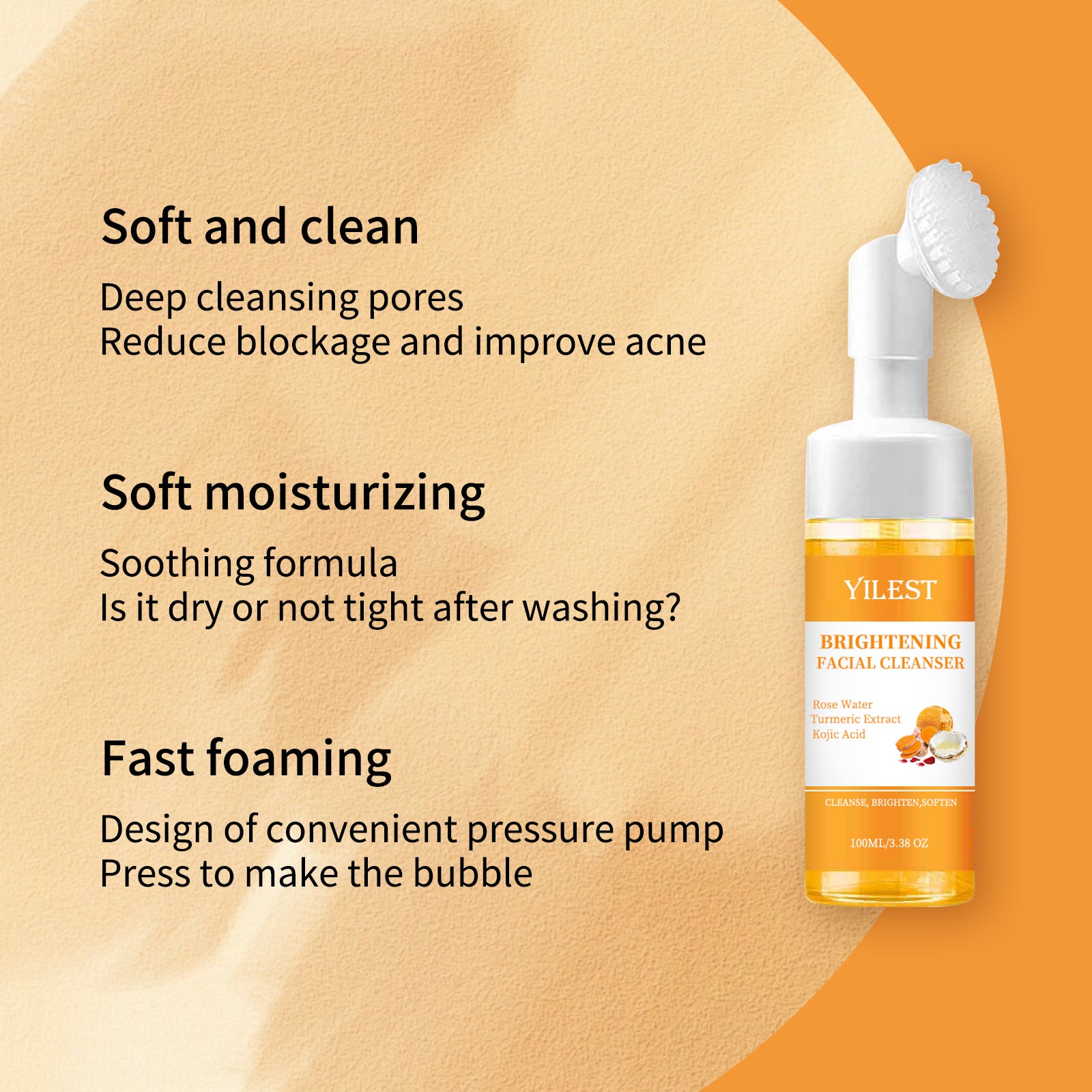 YILEST Brightening Cleanser - HaiyiBeauty