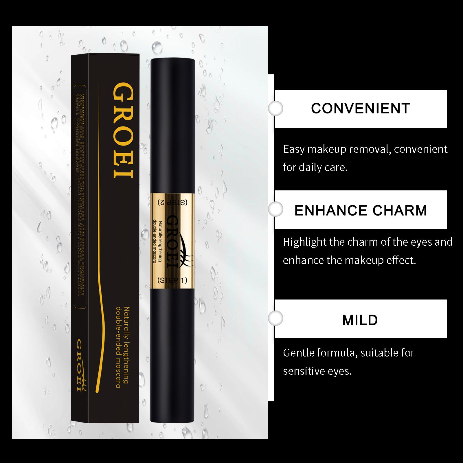 GROEI Double-Headed Mascara - HaiyiBeauty