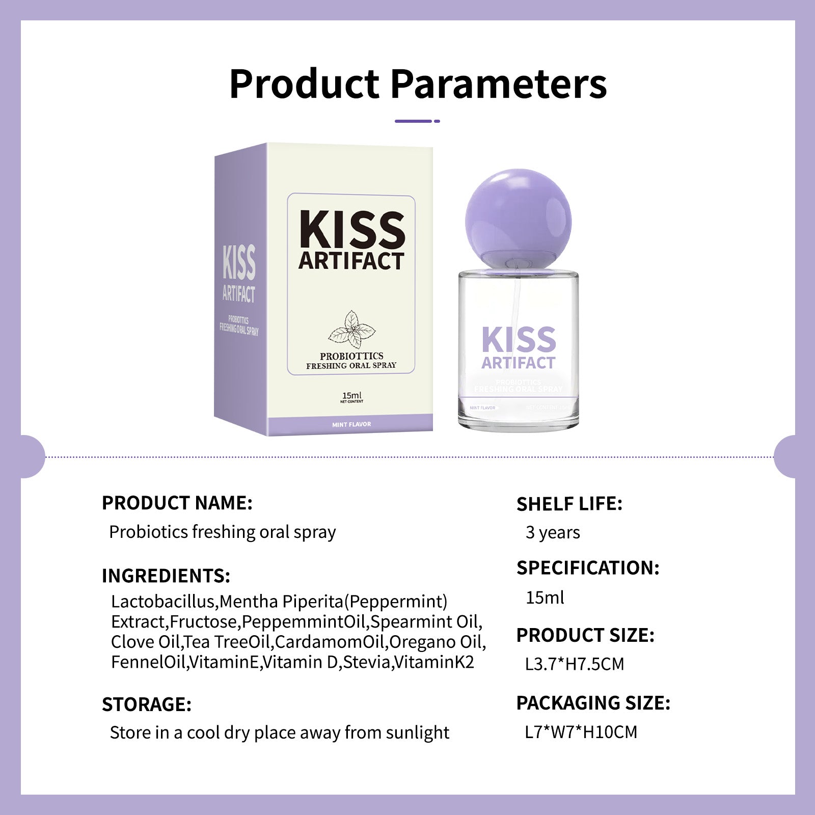 Probiotic Oral Spray - HaiyiBeauty