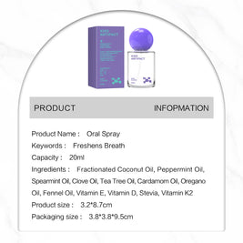 KISS ARTIFACT Mint Oral Spray - HaiyiBeauty