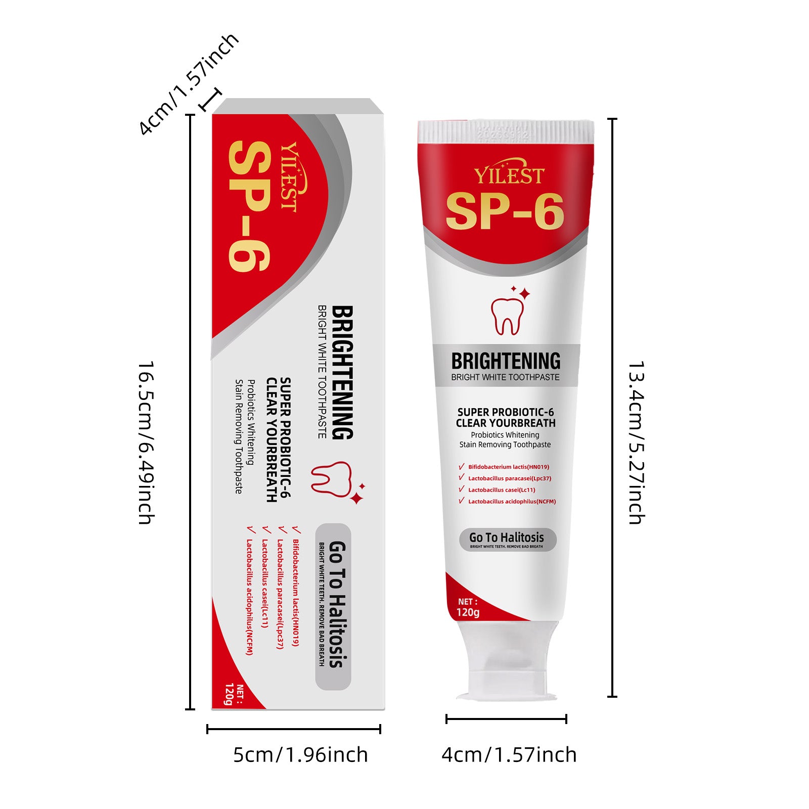 YILEST-SP6 Toothpaste - HaiyiBeauty