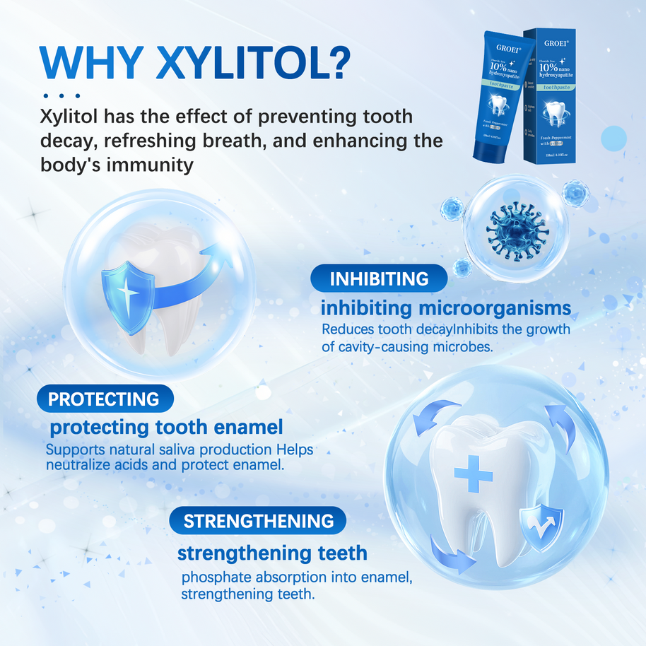 GROEI Oxygen-Free Toothpaste - HaiyiBeauty