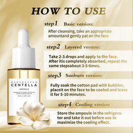 Madagascar Centella Asiatica Ampoule - HaiyiBeauty