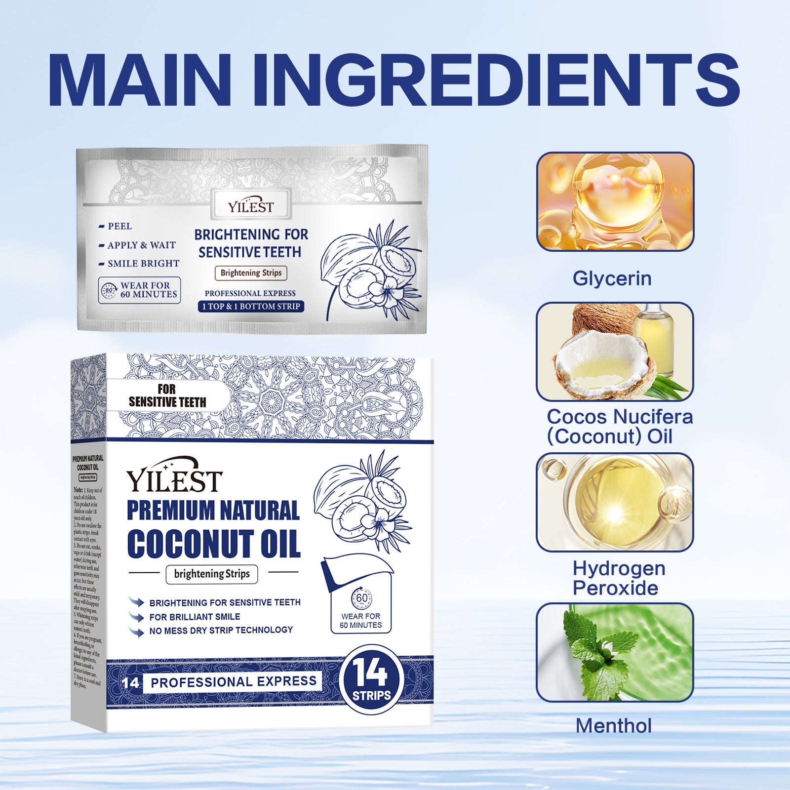 YILSET Coconut Oil Toothpaste - HaiyiBeauty