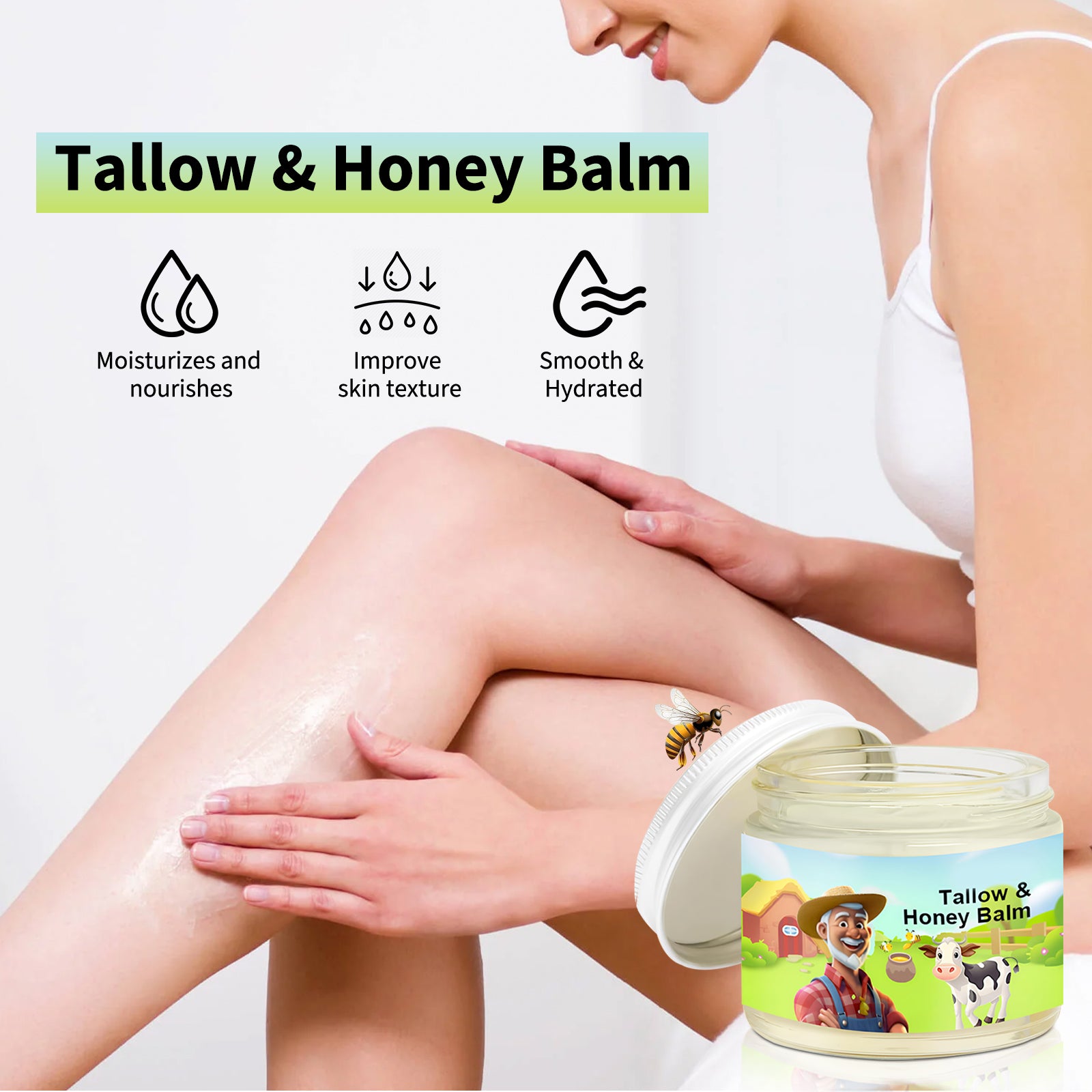 Tallow Honey Balm - HaiyiBeauty