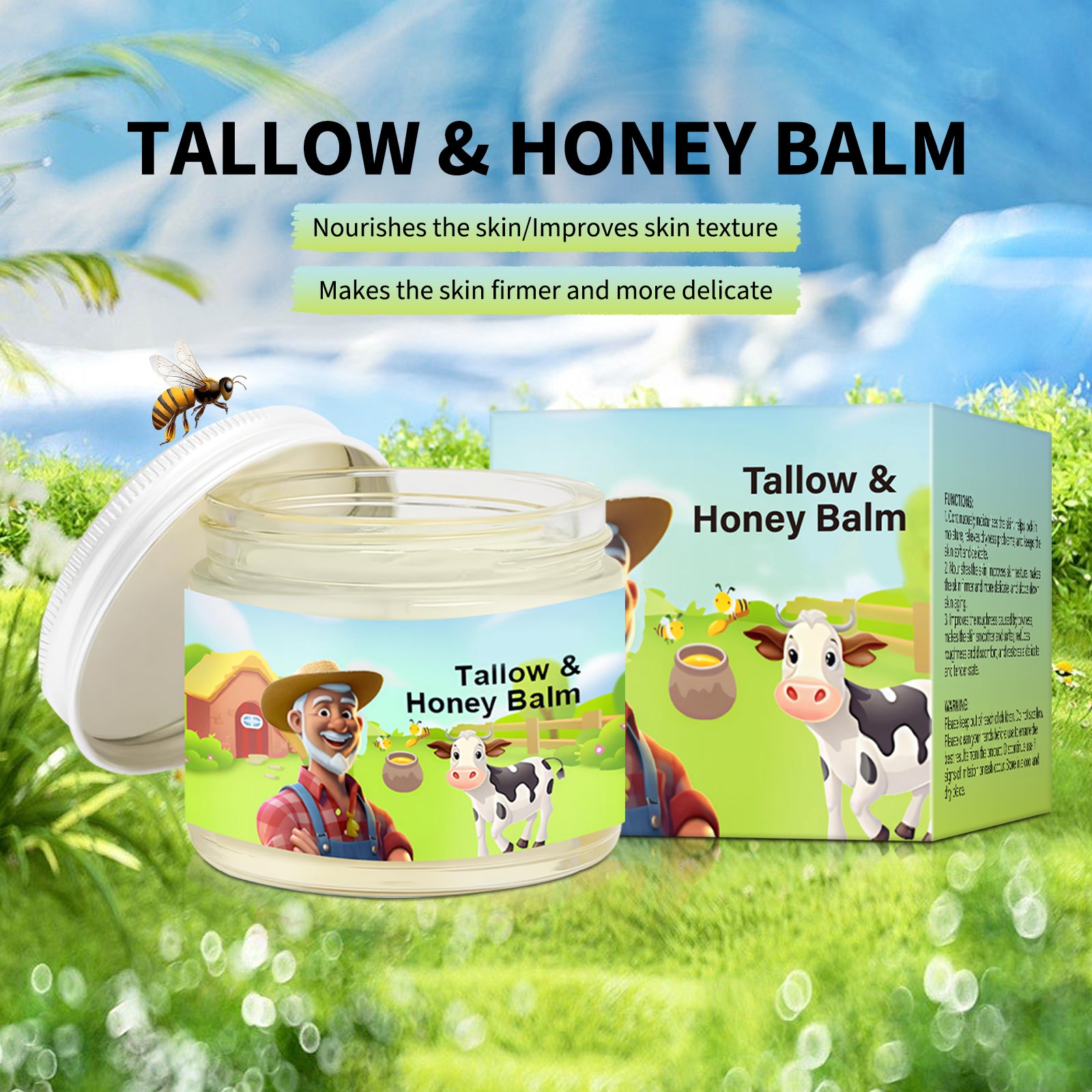 Tallow Honey Balm - HaiyiBeauty