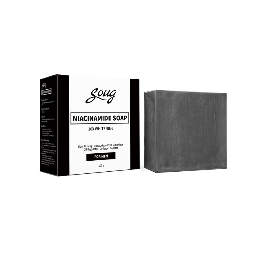 SOUG Bamboo Charcoal Facial Soap - HaiyiBeauty