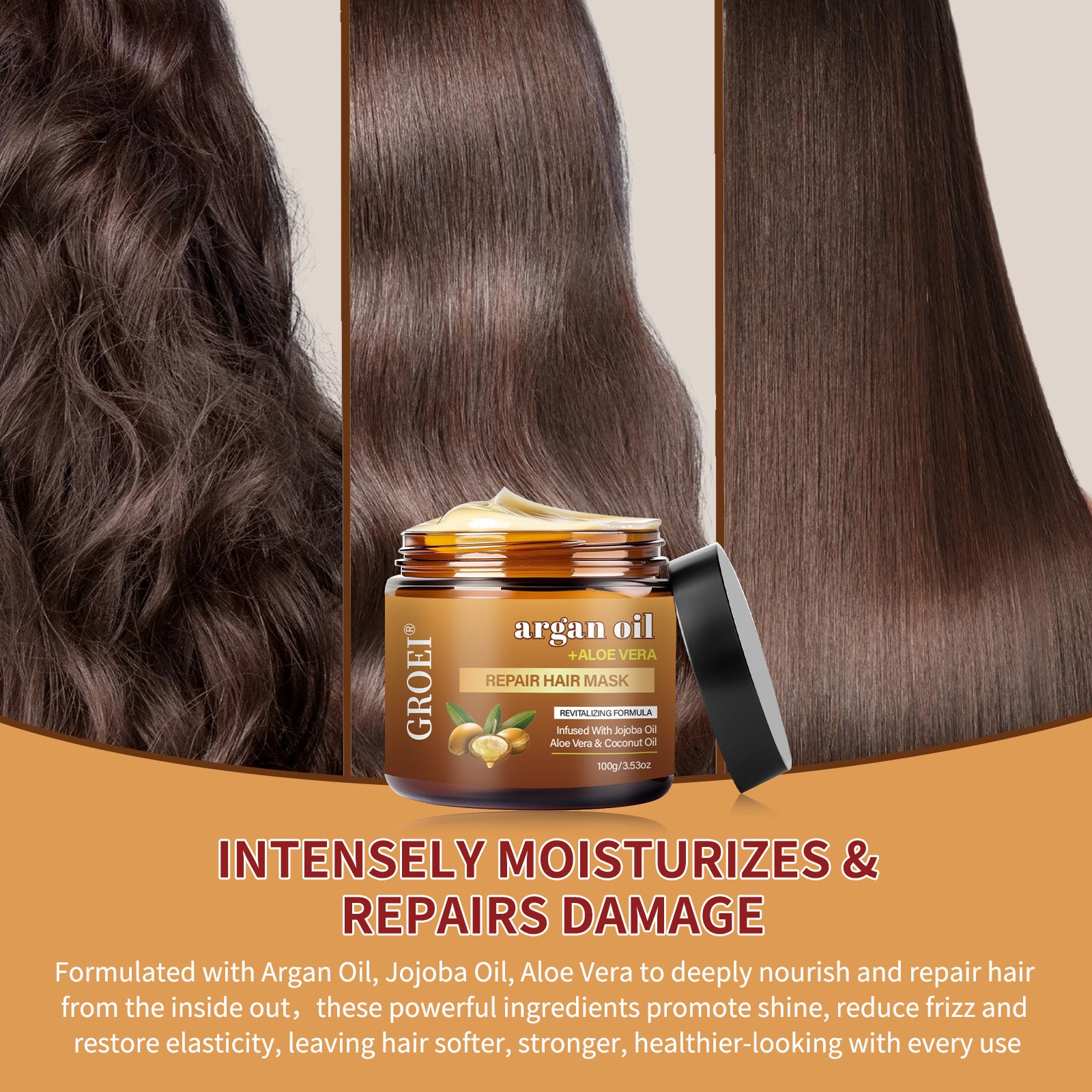 GROEI Hair Mask Conditioner - HaiyiBeauty