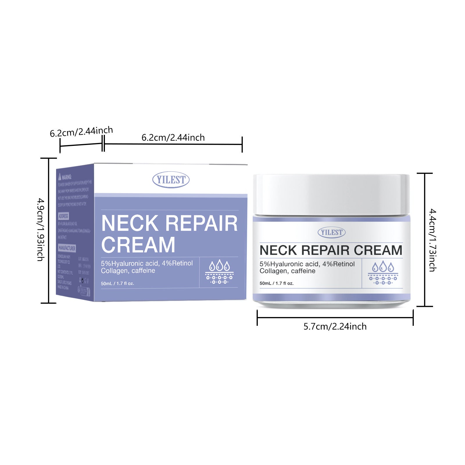 YILEST Anti-Aging Neck Firming Cream - HaiyiBeauty