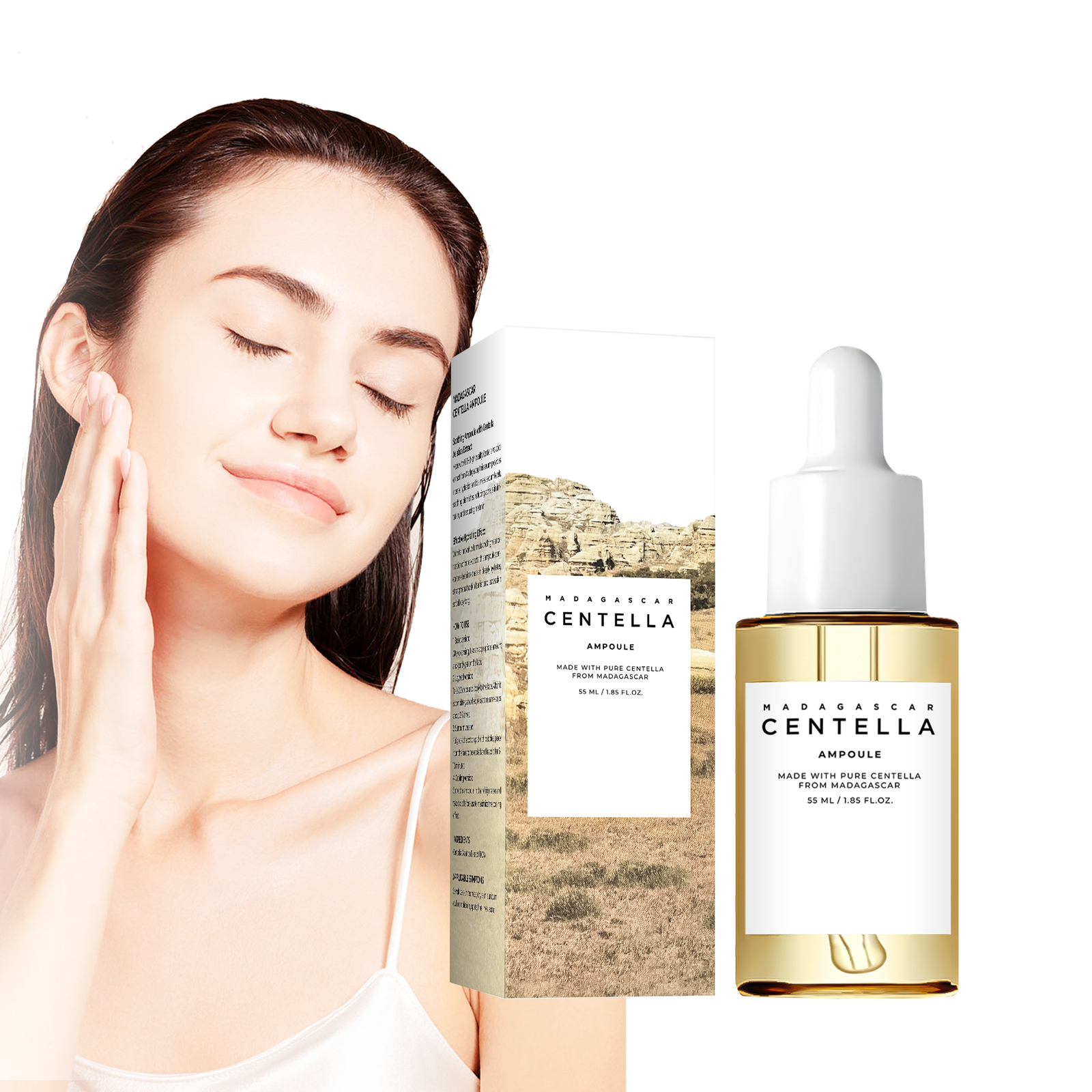 Madagascar Centella Asiatica Ampoule - HaiyiBeauty