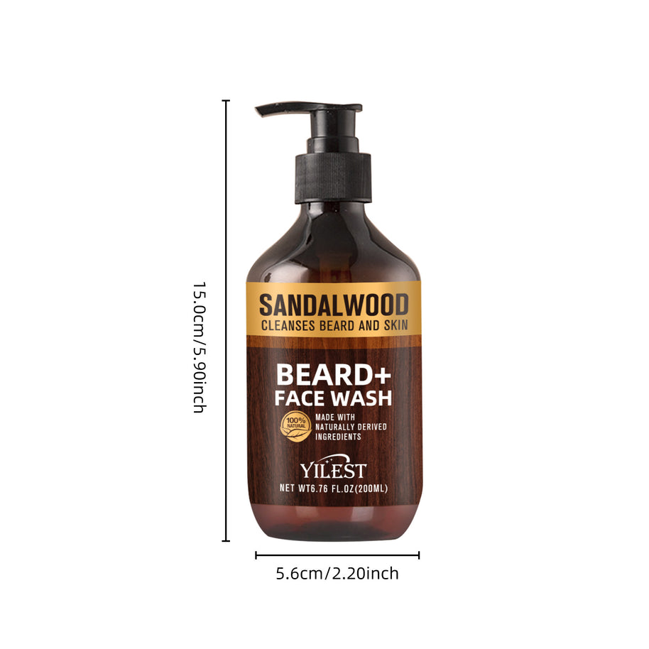 YILSET Men's Beard Cleanser - HaiyiBeauty