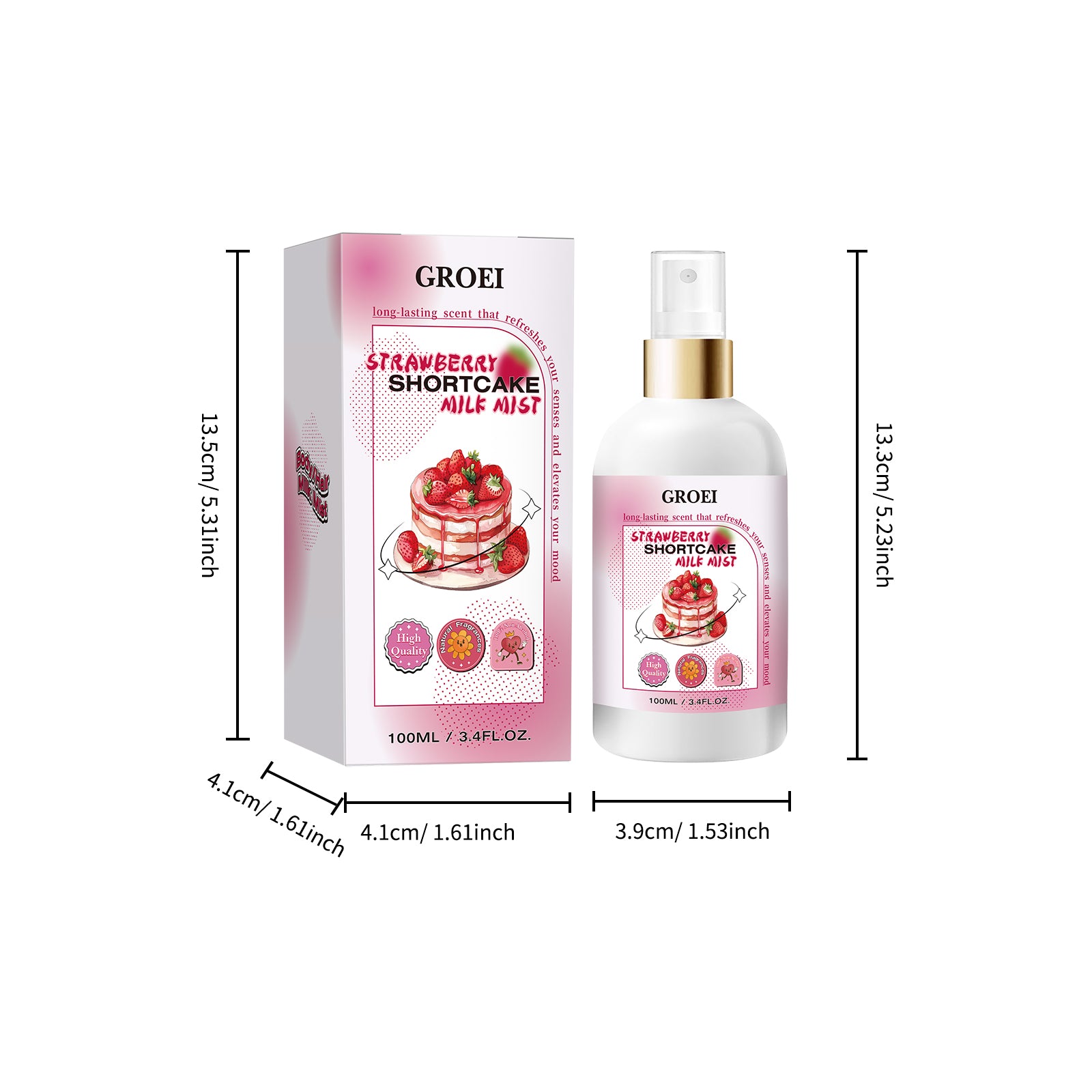 GROEI Body Moisturizing Spray - HaiyiBeauty