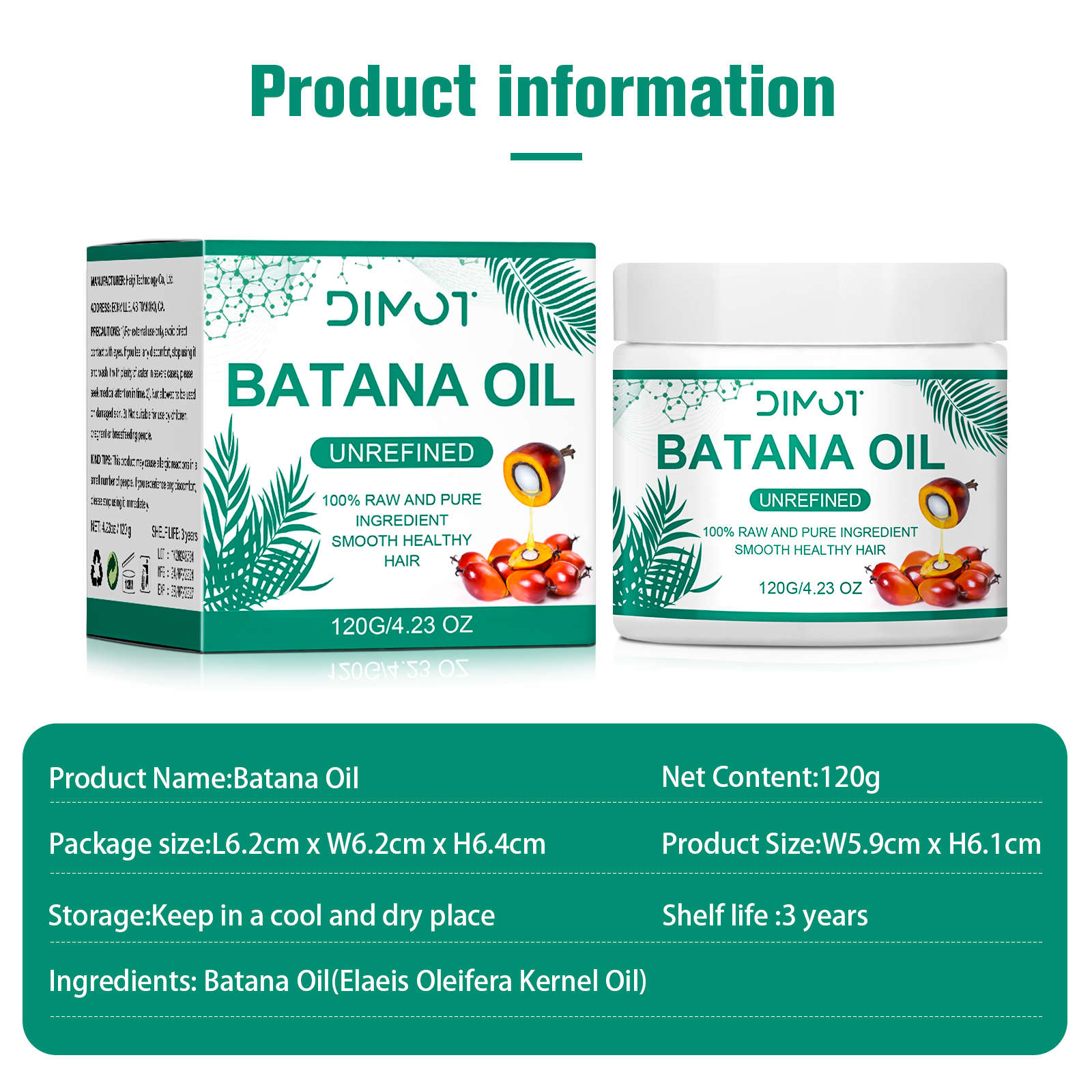DIMOT Batana Hair Mask - HaiyiBeauty