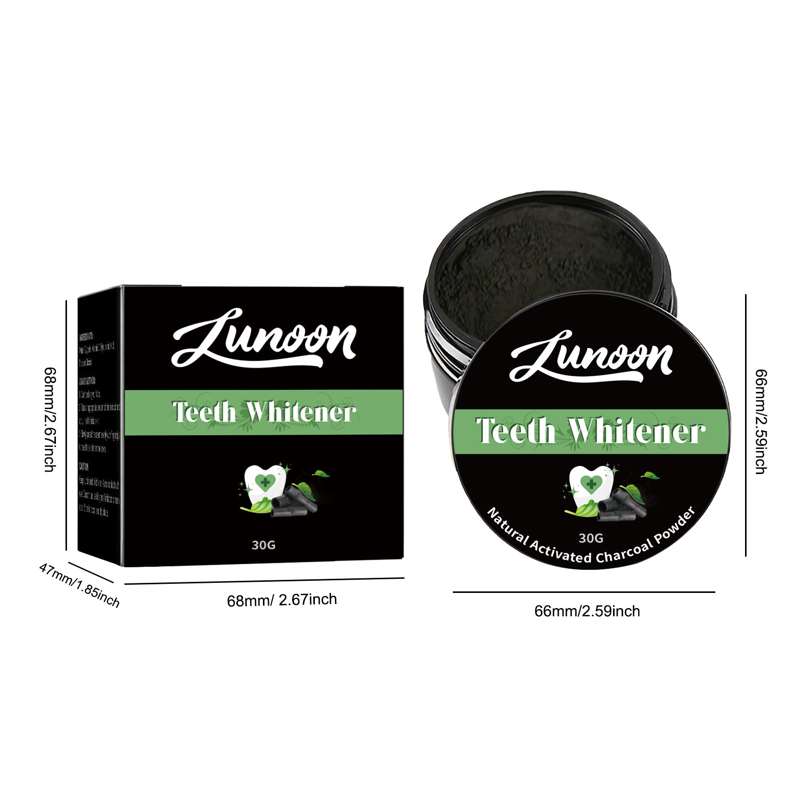 Black Tooth Powder - HaiyiBeauty