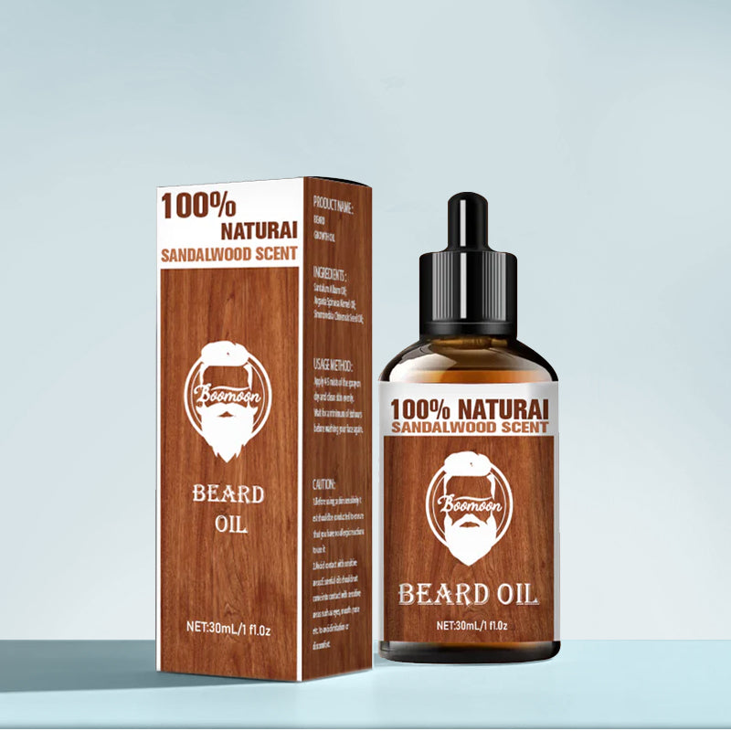 BOOMOON Tea Tree Beard Oil - HaiyiBeauty