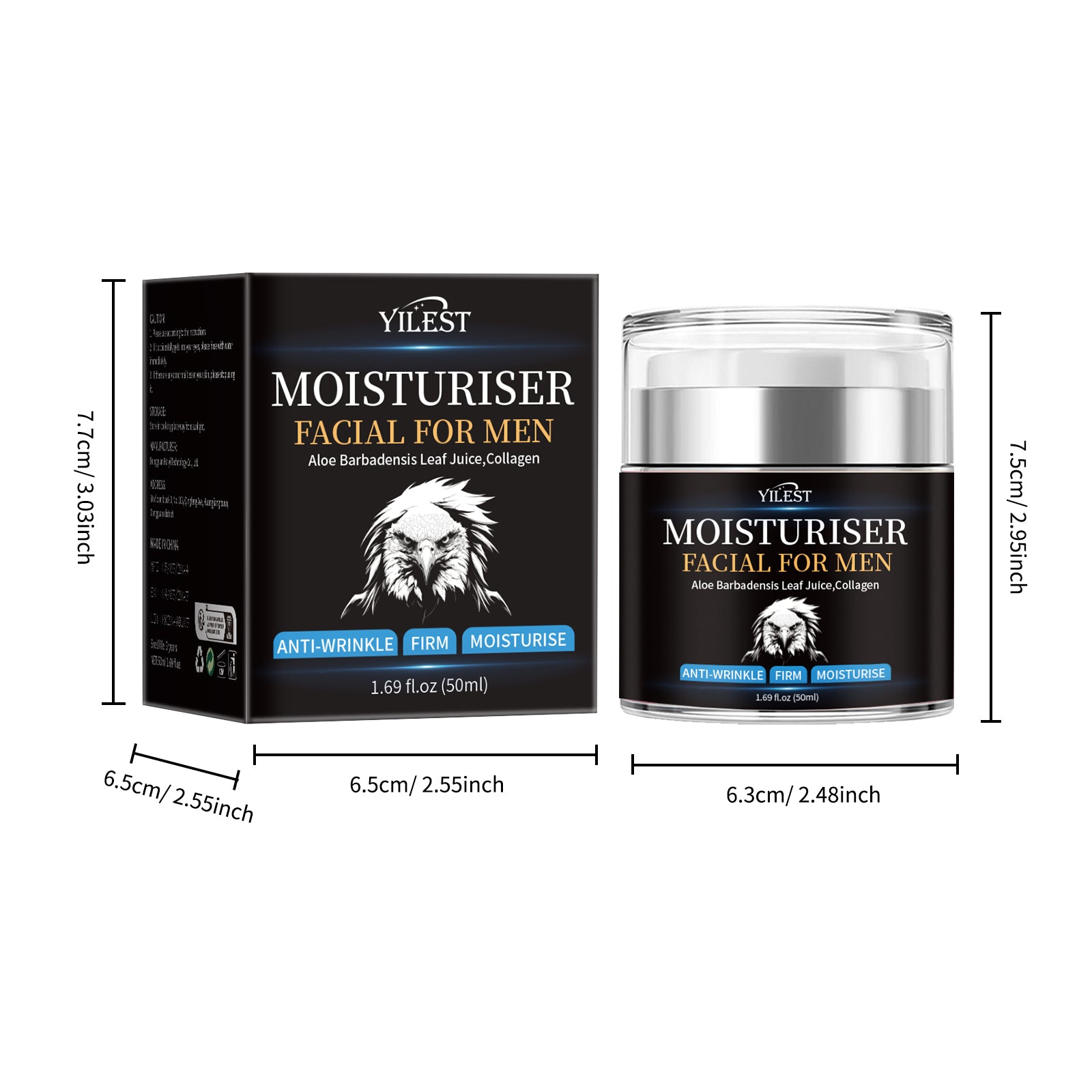 YILEST Men's Moisturizing Cream - HaiyiBeauty