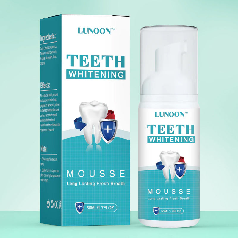 Mousse nettoyante pour les dents