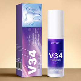 V34 Cleansing Mousse Toothpaste - HaiyiBeauty