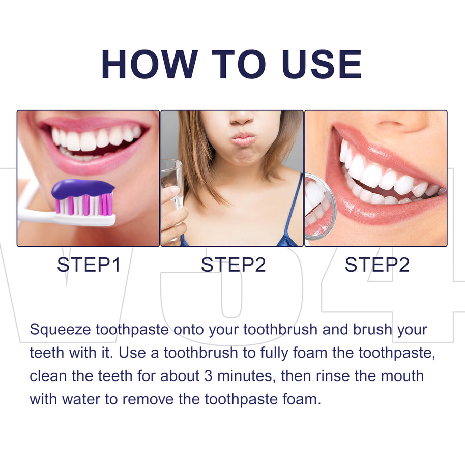 V34 Cleansing Mousse Toothpaste - HaiyiBeauty