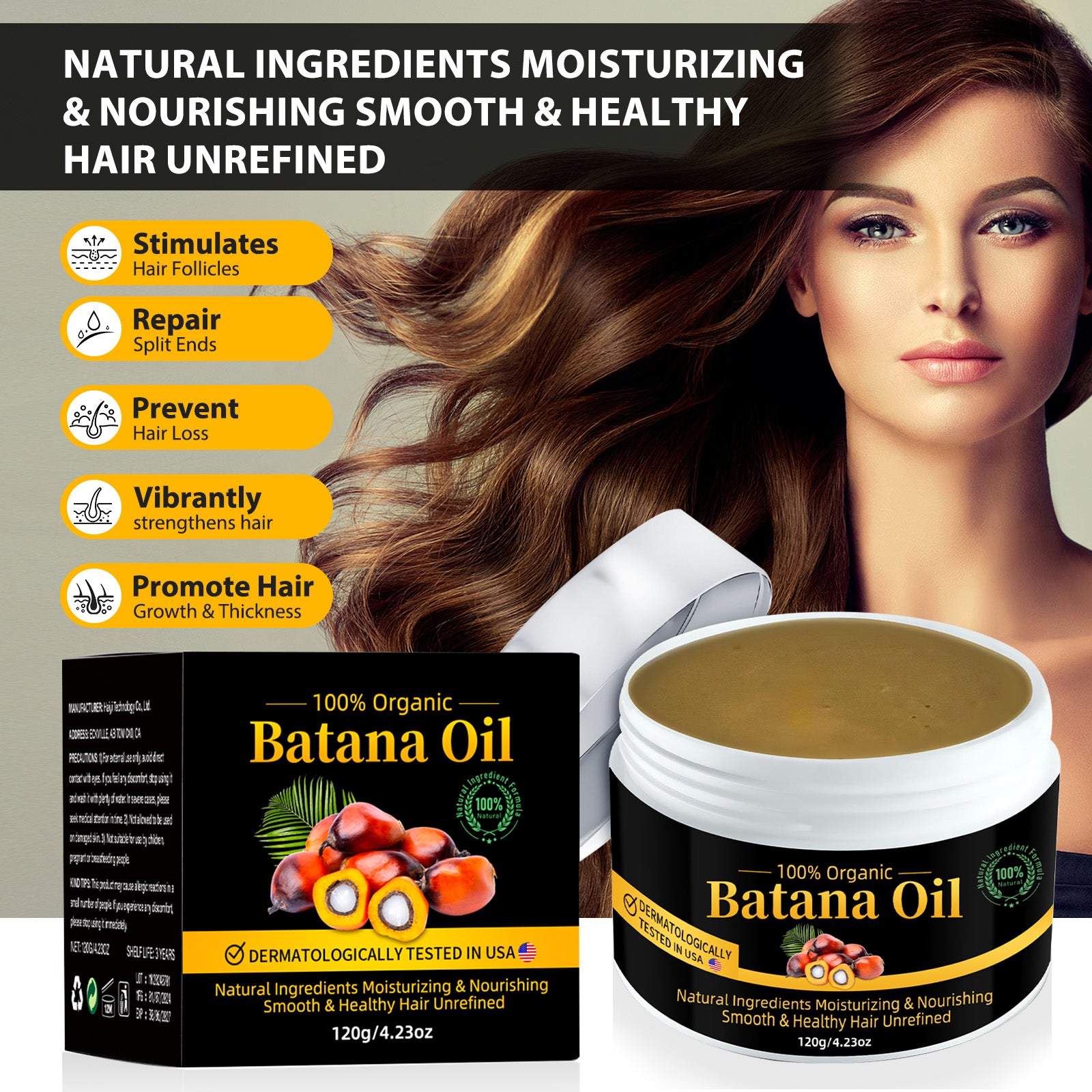 Batana Hair Oil - HaiyiBeauty
