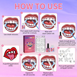 Dimot Tooth Gem Set - HaiyiBeauty