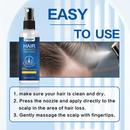 LUNOON Minoxidil Hair Growth Spray - HaiyiBeauty