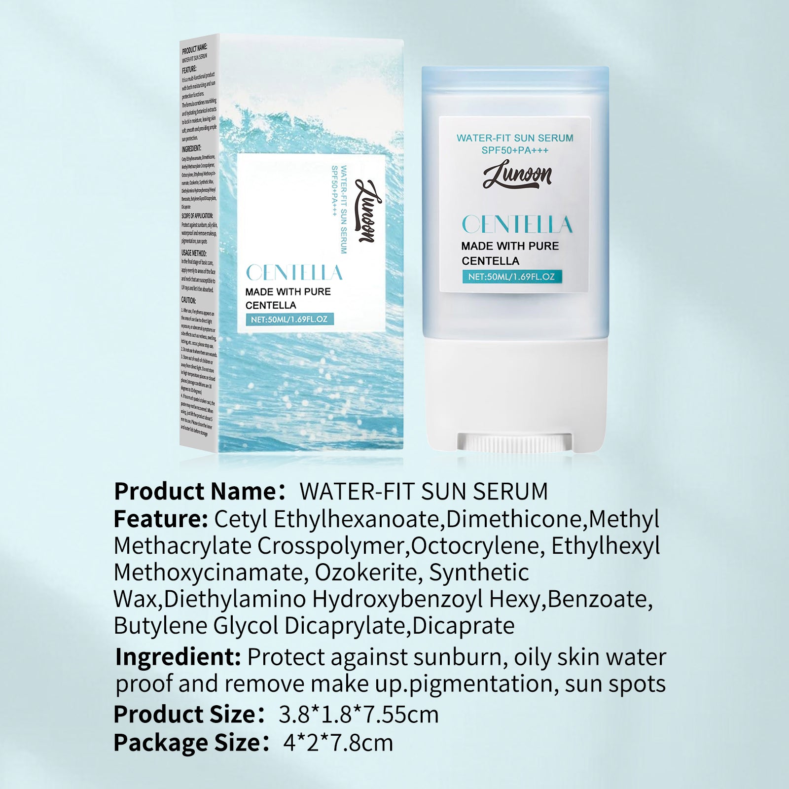 LUNOON Sunscreen Stick - HaiyiBeauty