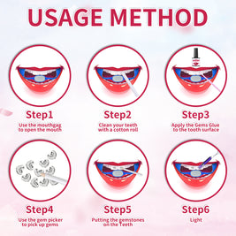 LUNOON Tooth Gem Kit - HaiyiBeauty