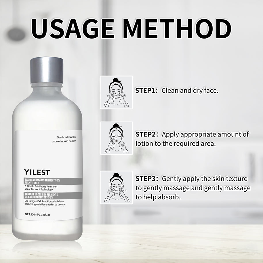 YILEST Yeast Exfoliating Lotion Toner - HaiyiBeauty