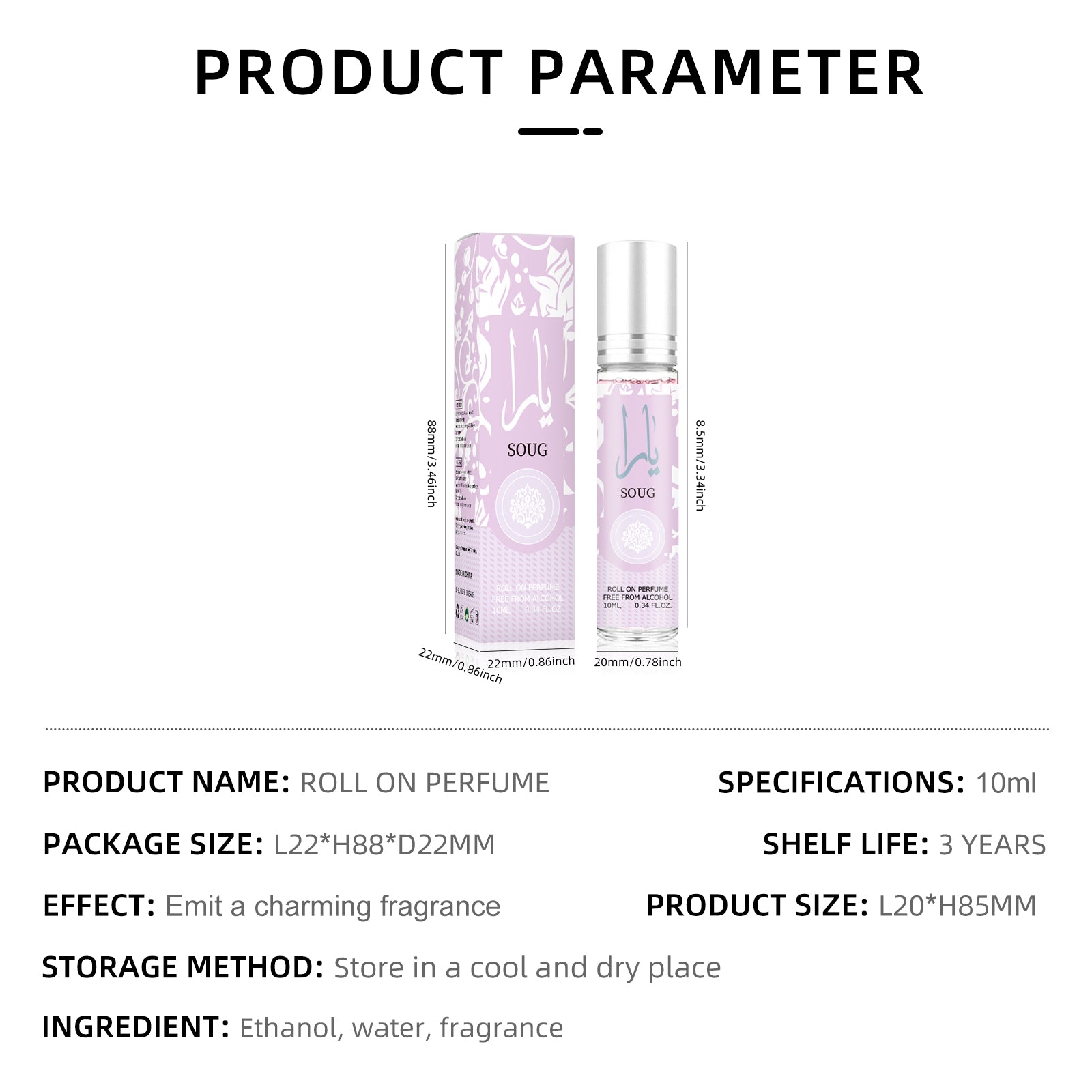 SOUG Charm Women's Perfume - HaiyiBeauty